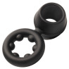 alpha ring by Calextotics Ballstretcher Silicone Magnum Alpha Noir